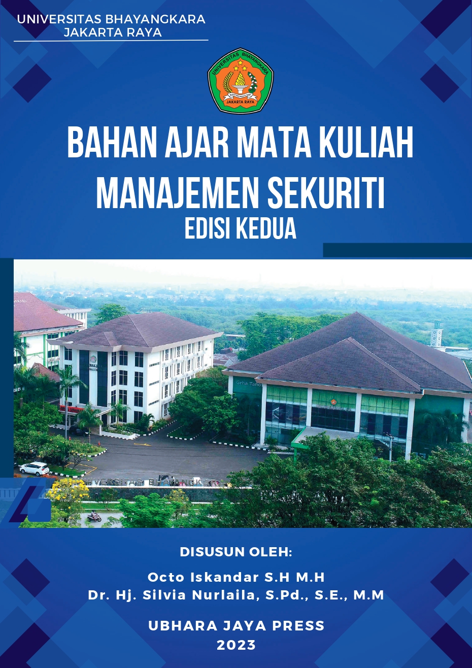 Bahan Ajar Mata Kuliah Manajemen Sekuriti Edisi Kedua 